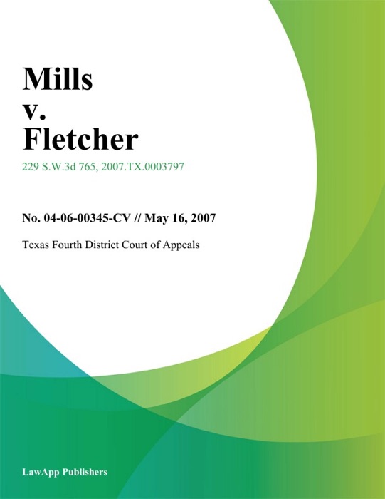 Mills v. Fletcher