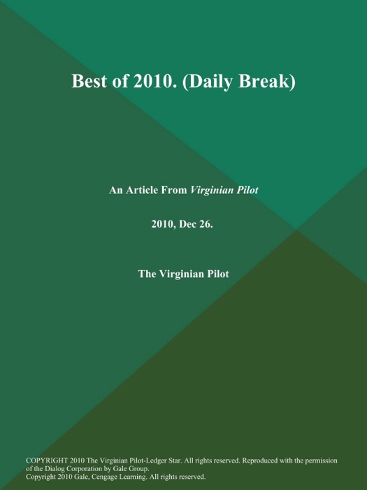 Best of 2010 (Daily Break)