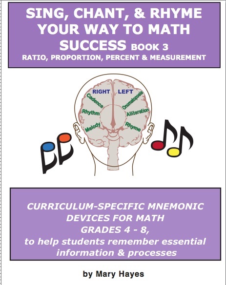 Sing, Chant & Rhyme Your Way to Math Success Book 3
