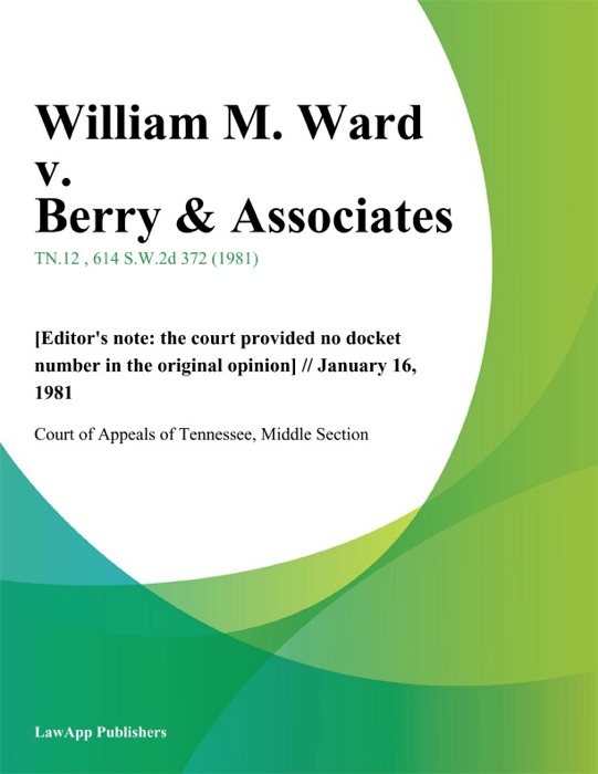 William M. Ward v. Berry & Associates