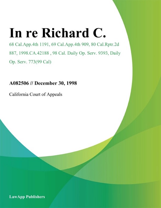 In Re Richard C.