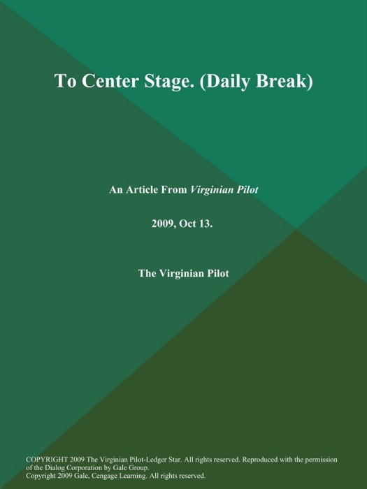 To Center Stage (Daily Break)