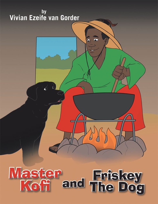 Master Kofi and Friskey the Dog