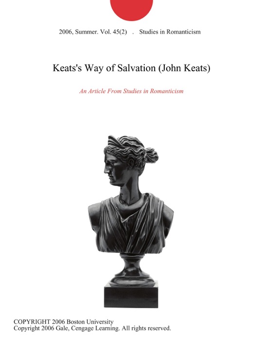 Keats's Way of Salvation (John Keats)