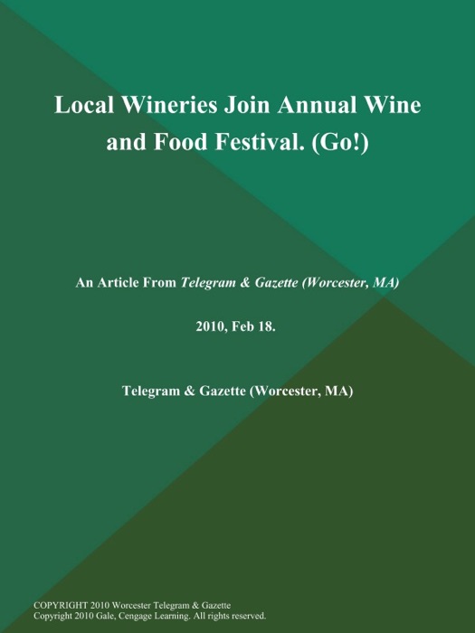 Local Wineries Join Annual Wine and Food Festival (Go!)