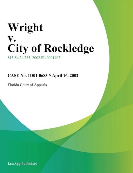 Wright v. City of Rockledge