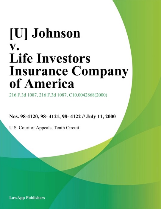 Johnson v. Life Investors Insurance Company of America