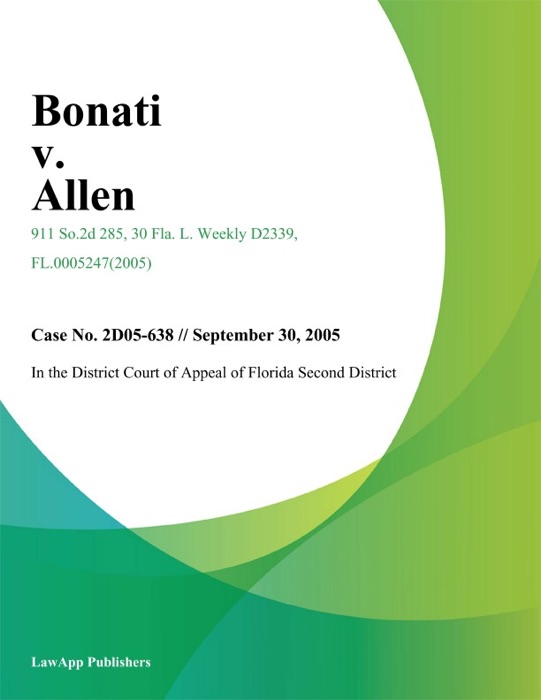 Bonati v. Allen