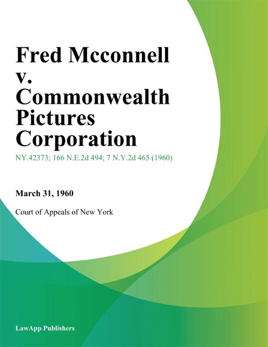 Fred Mcconnell v. Commonwealth Pictures Corporation