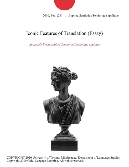 Iconic Features of Translation (Essay)