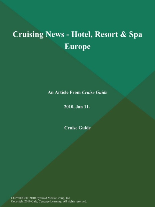 Cruising News - Hotel, Resort & SPA Europe