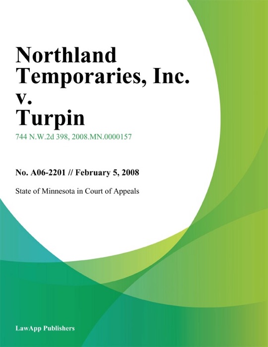 Northland Temporaries, Inc. v. Turpin