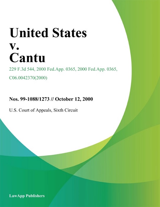 United States v. Cantu