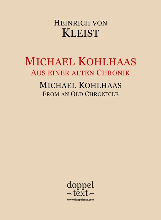 Michael Kohlhaas — Dual Language