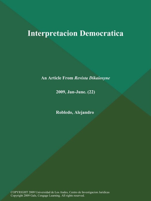 Interpretacion Democratica