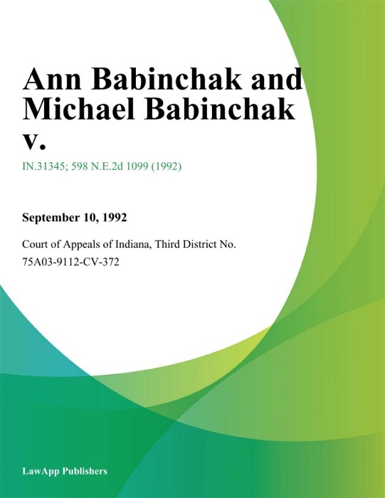 Ann Babinchak and Michael Babinchak v.