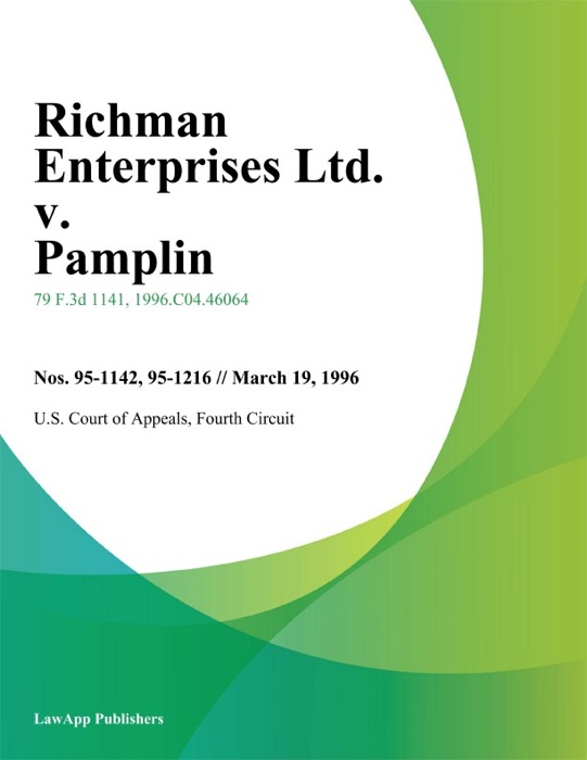 Richman Enterprises Ltd. v. Pamplin