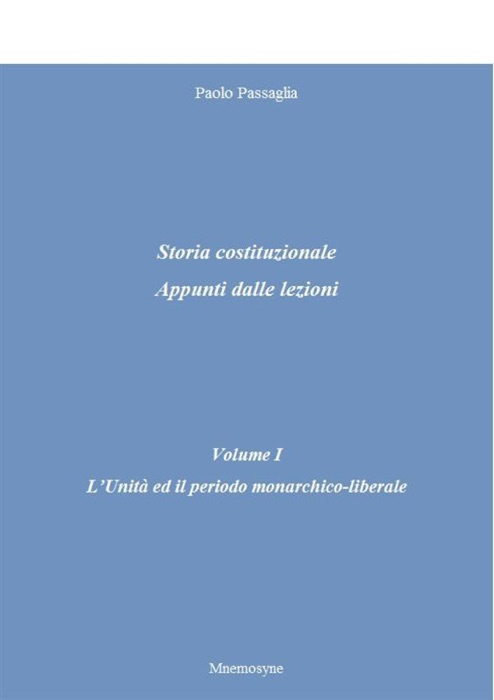 Storia costituzionale