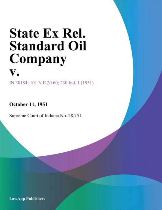 State Ex Rel. Standard Oil Company V.