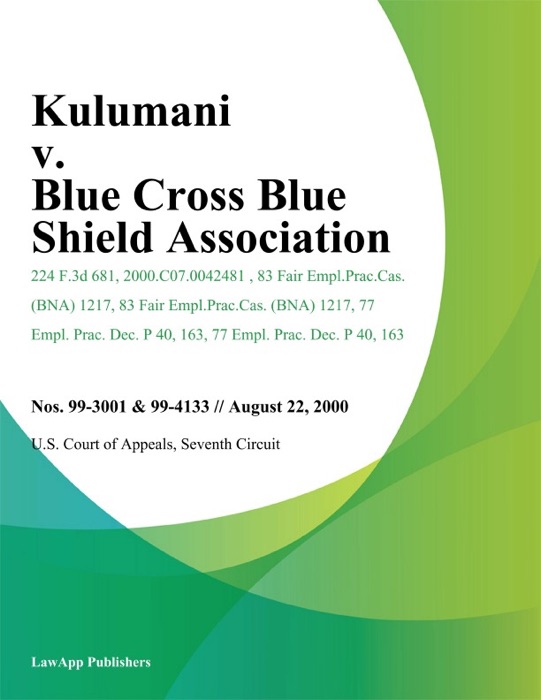 Kulumani v. Blue Cross Blue Shield Association