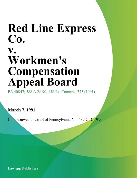 Red Line Express Co. v. Workmens Compensation Appeal Board (Price