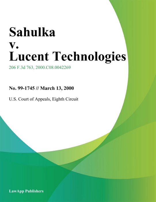 Sahulka V. Lucent Technologies