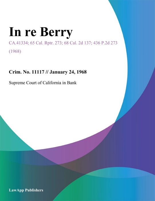 In Re Berry