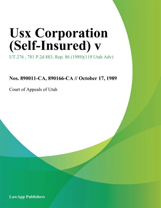 Usx Corporation (Self-Insured) V.