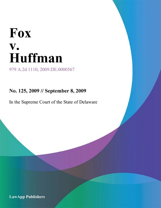 Fox v. Huffman