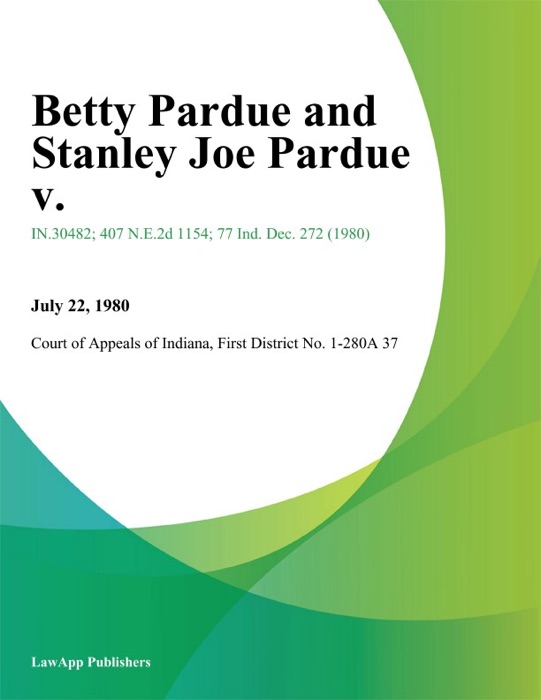 Betty Pardue and Stanley Joe Pardue v.