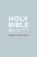 New International Version - NIV Bible - Words of Christ in Red artwork