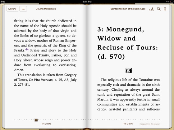 Sainted Women of the Dark Ages