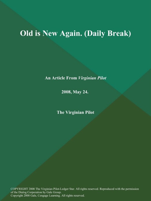 Old is New Again (Daily Break)