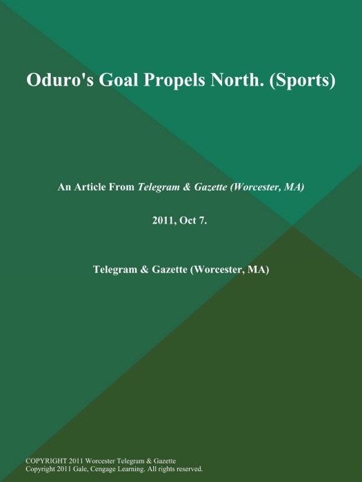 Oduro's Goal Propels North (Sports)