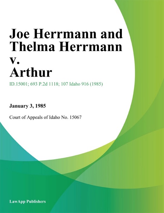 Joe Herrmann and Thelma Herrmann v. Arthur