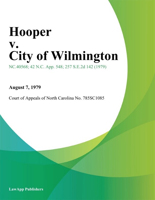 Hooper v. City of Wilmington