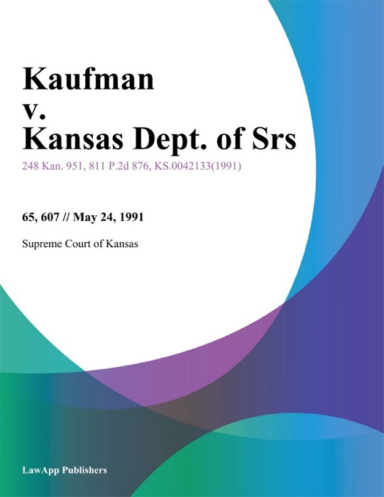 Kaufman v. Kansas Dept. of Srs