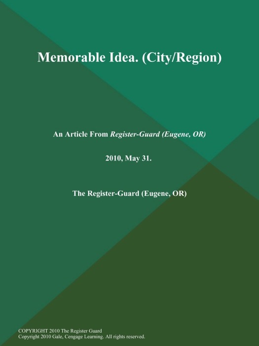 Memorable Idea (City/Region)