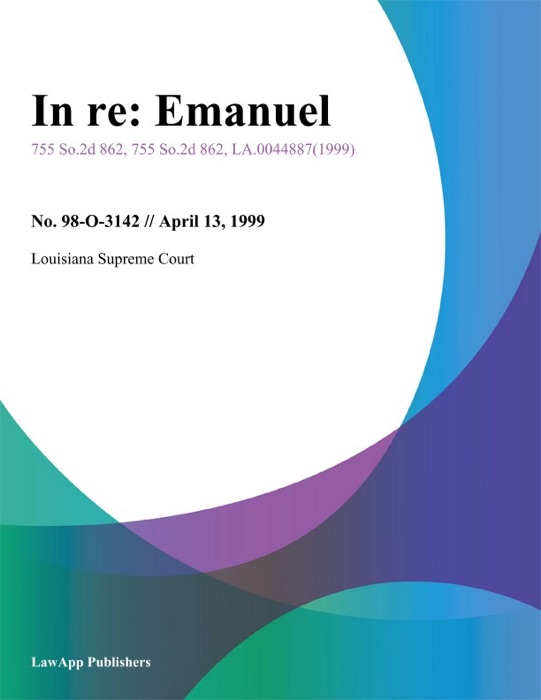 In Re: Emanuel