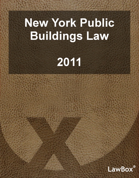 New York Public Buildings Law 2011