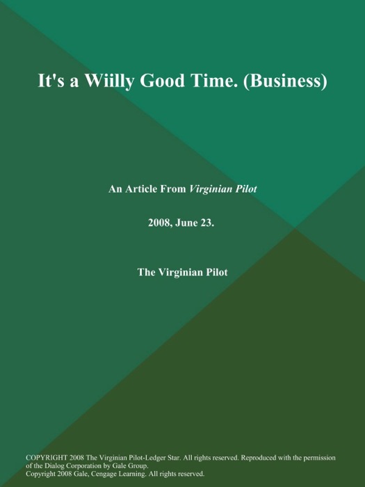 It's a Wiilly Good Time (Business)
