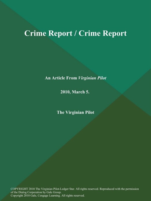 Crime Report / Crime Report