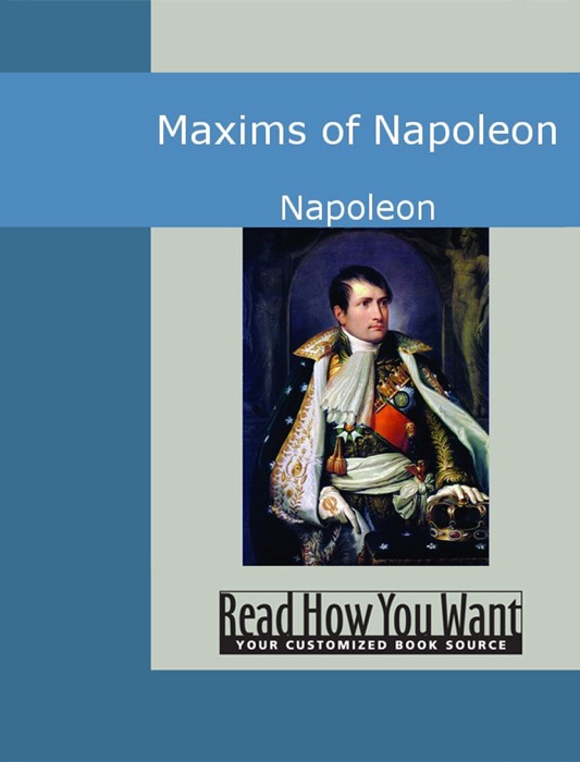 Maxims of Napoleon