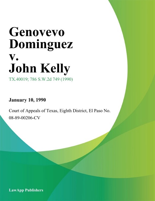 Genovevo Dominguez v. John Kelly