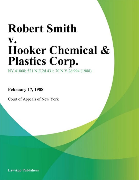 Robert Smith v. Hooker Chemical & Plastics Corp.