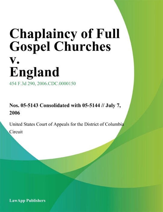 Chaplaincy of Full Gospel Churches v. England