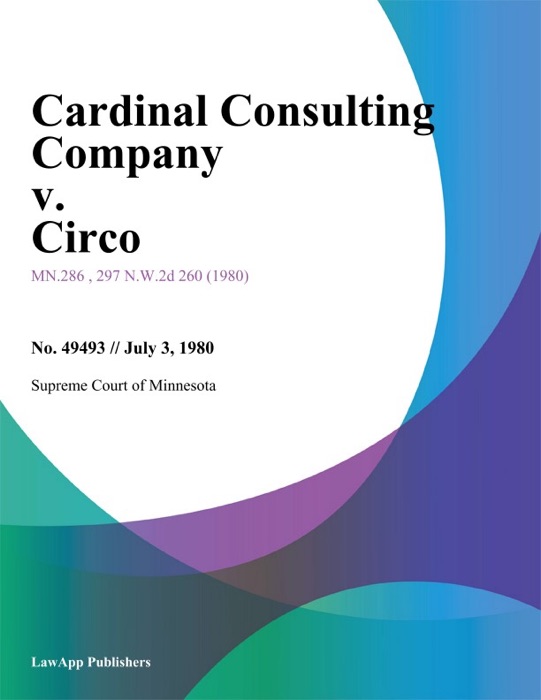 Cardinal Consulting Company v. Circo