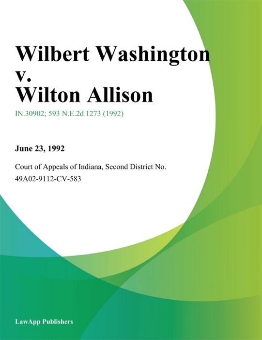 Wilbert Washington v. Wilton Allison