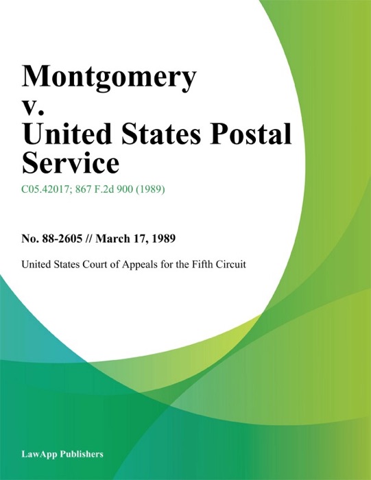 Montgomery v. United States Postal Service