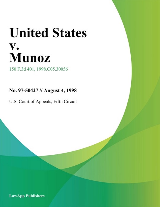 United States v. Munoz